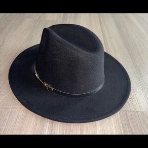 Classic Black Fedora Hat